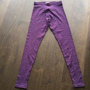 Forever 21 Leggings size XS, color Eggplant, brand New